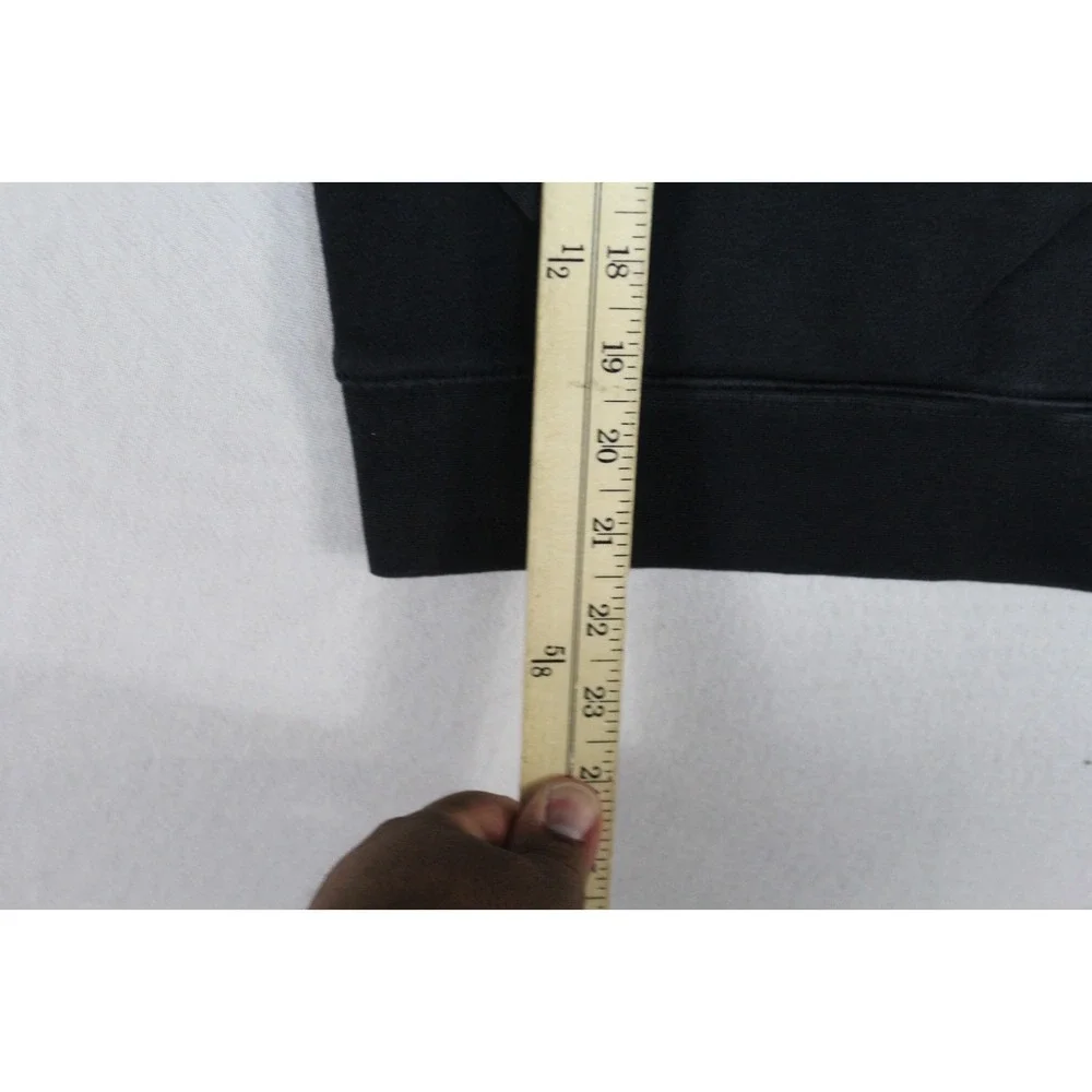 Jordan Boy Black Sweater Hooded Long Sleeve Casual Size Large